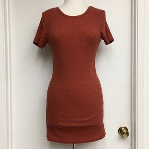 NWOT John Galt Burnt Orange T-shirt Dress